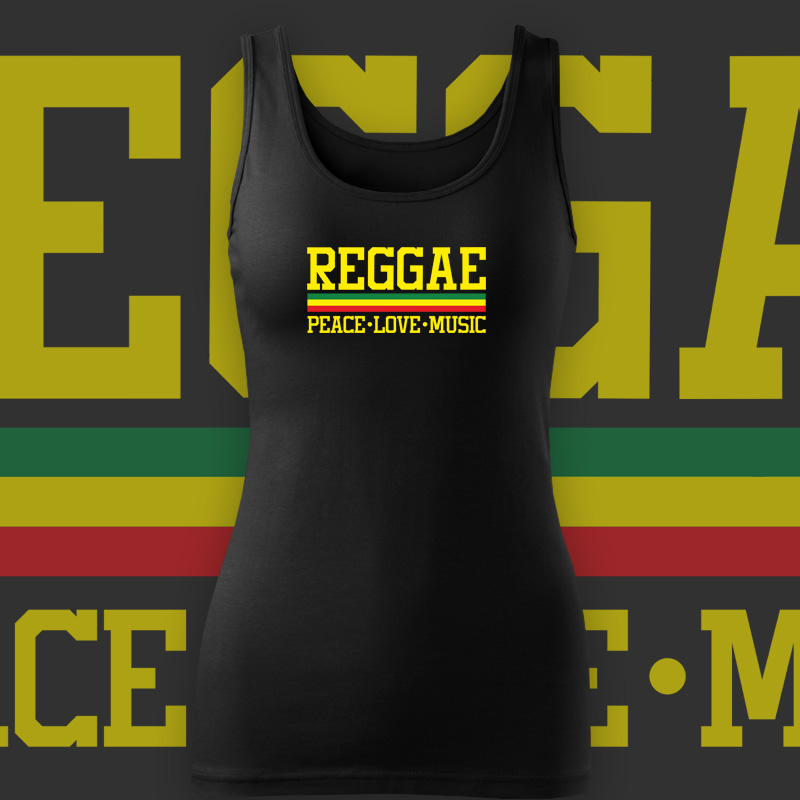 Tílko rasta reggae dámské