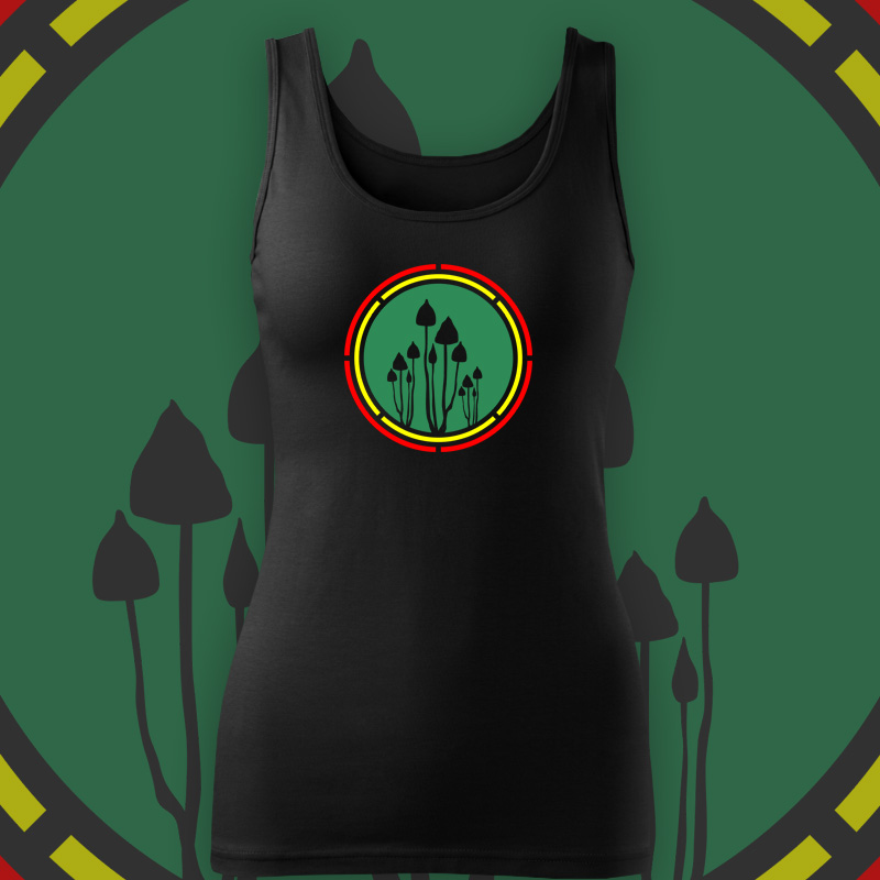 Tílko magic mushrooms dámské