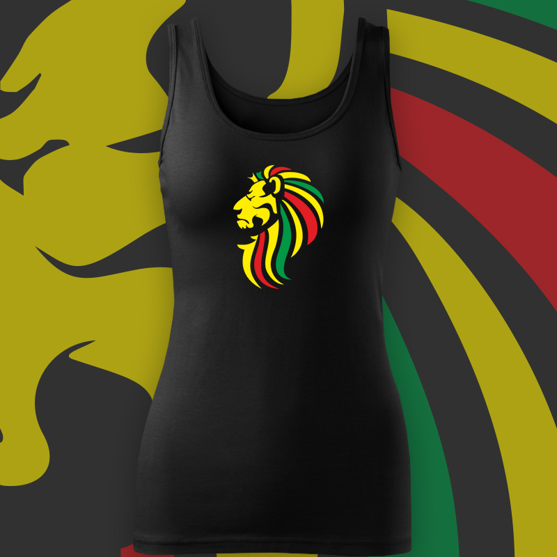 Tílko rasta lion dámské