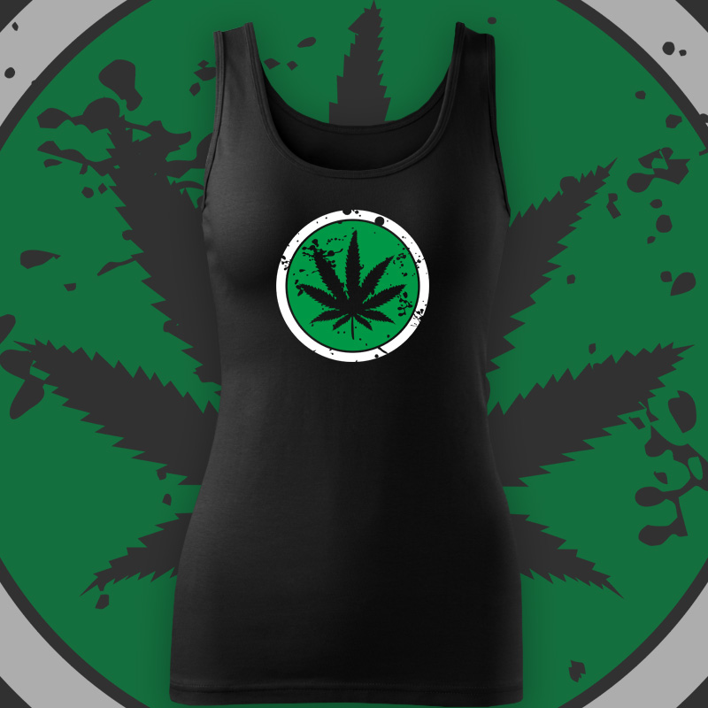 Tílko marihuana dámské