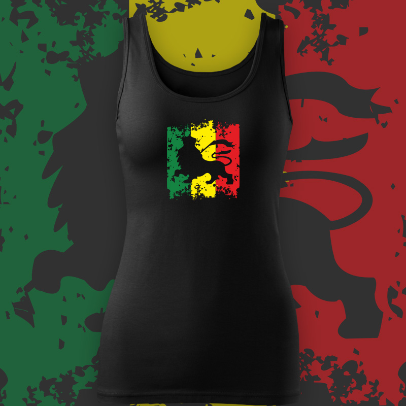 Tílko rasta lion dámské