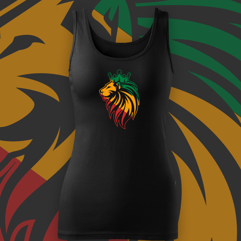 Tílko rasta lion dámské