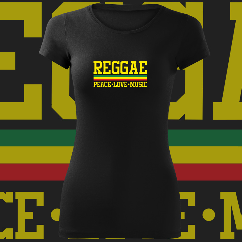 Tričko reggae dámské
