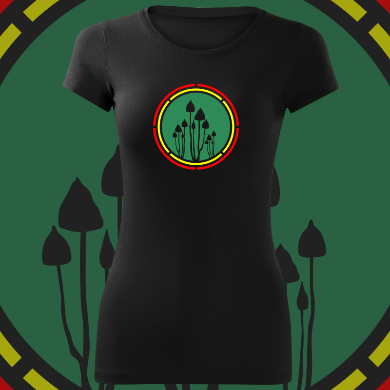 Tričko magic mushrooms dámské