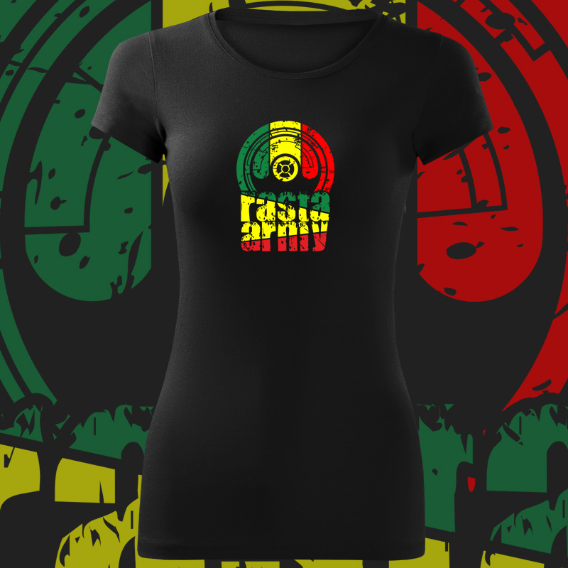 Tričko rasta army dámské
