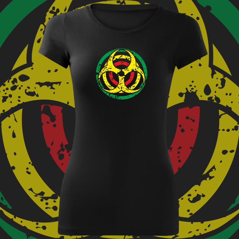 Tričko rasta army dámské