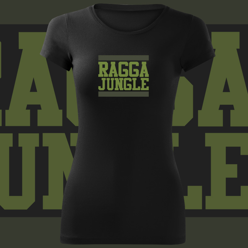Tričko ragga jungle dámské