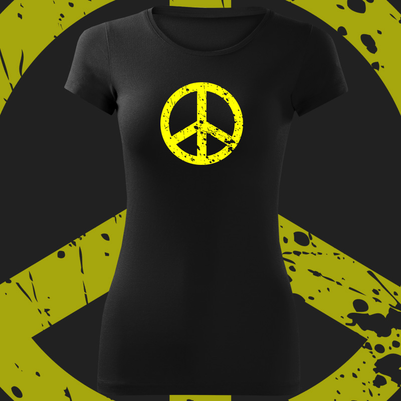 Tričko peace dámské 