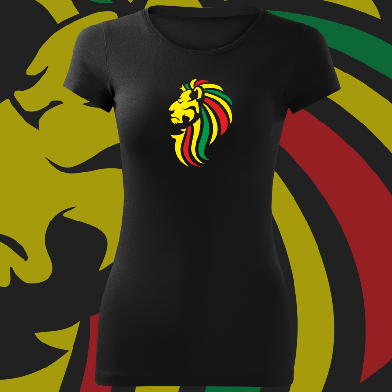 Tričko rasta lion dámské 