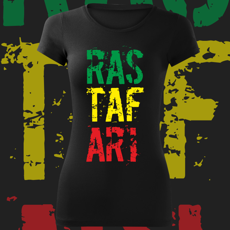 Tričko rastafari dámské 