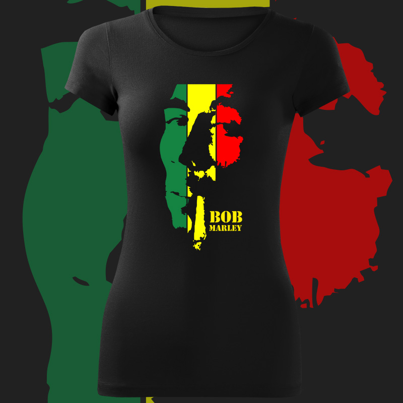 Tričko Bob Marley dámské 