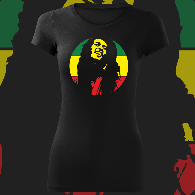 Tričko Bob Marley dámské 