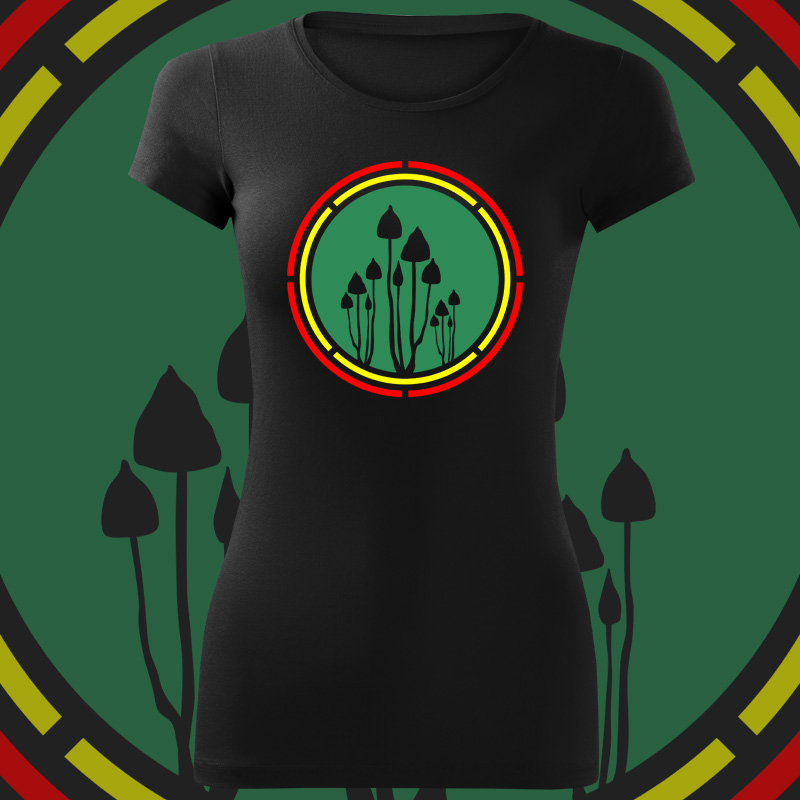 Tričko magic mushrooms dámské 