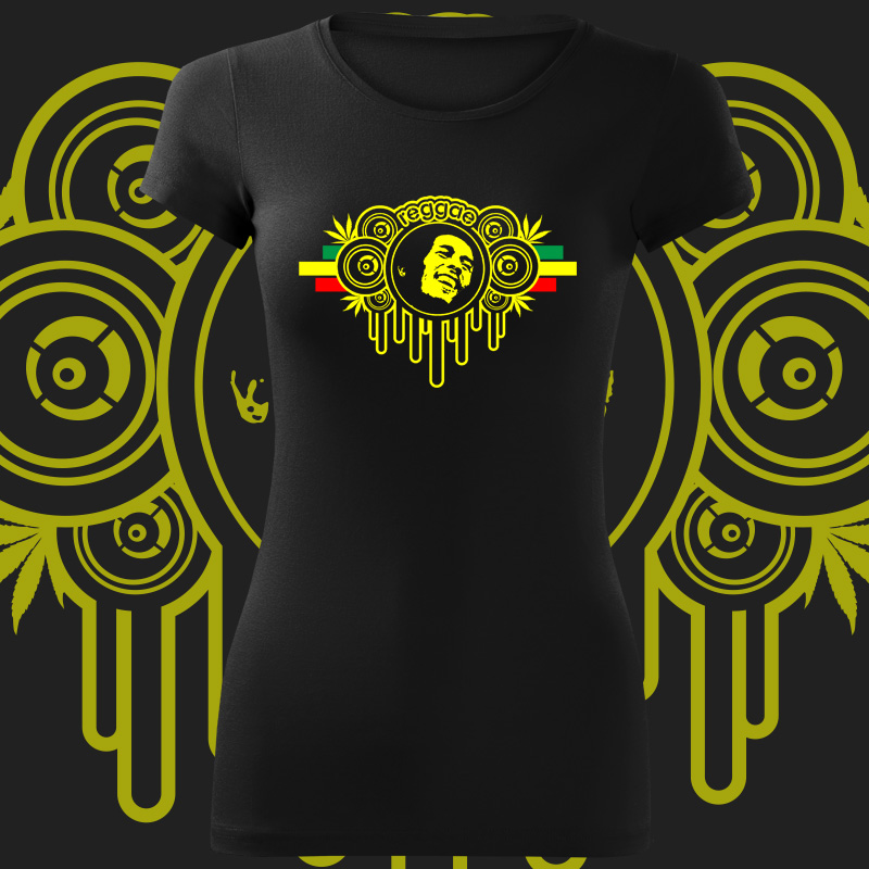 Tričko Bob Marley dámské 