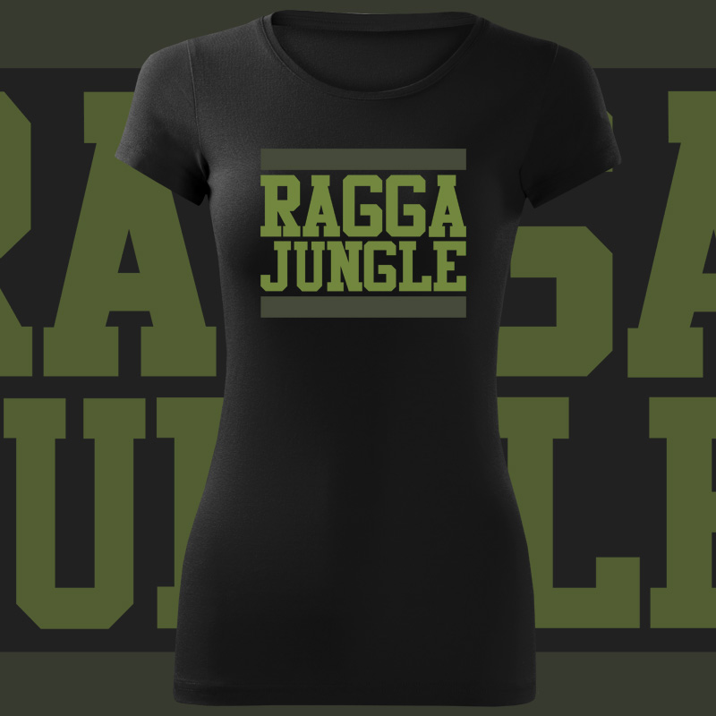 Tričko ragga jungle dámské 