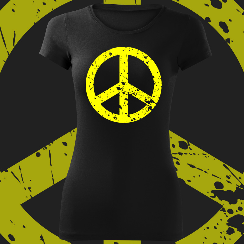 Tričko peace dámské 