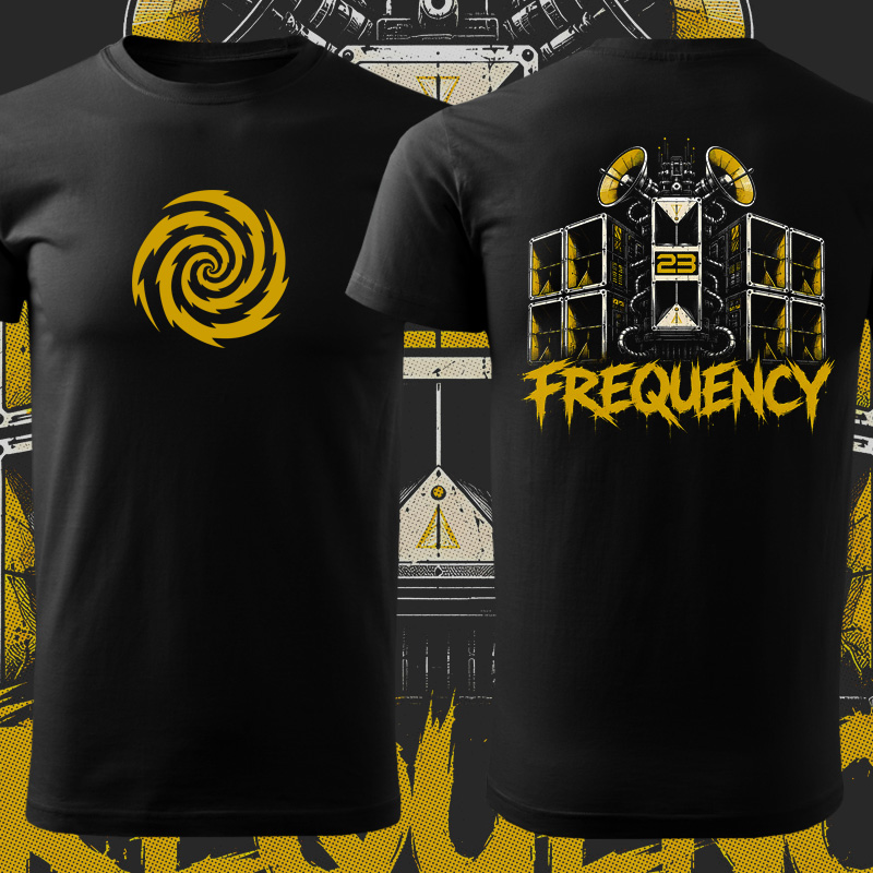 Tričko tekno pánské Frequency