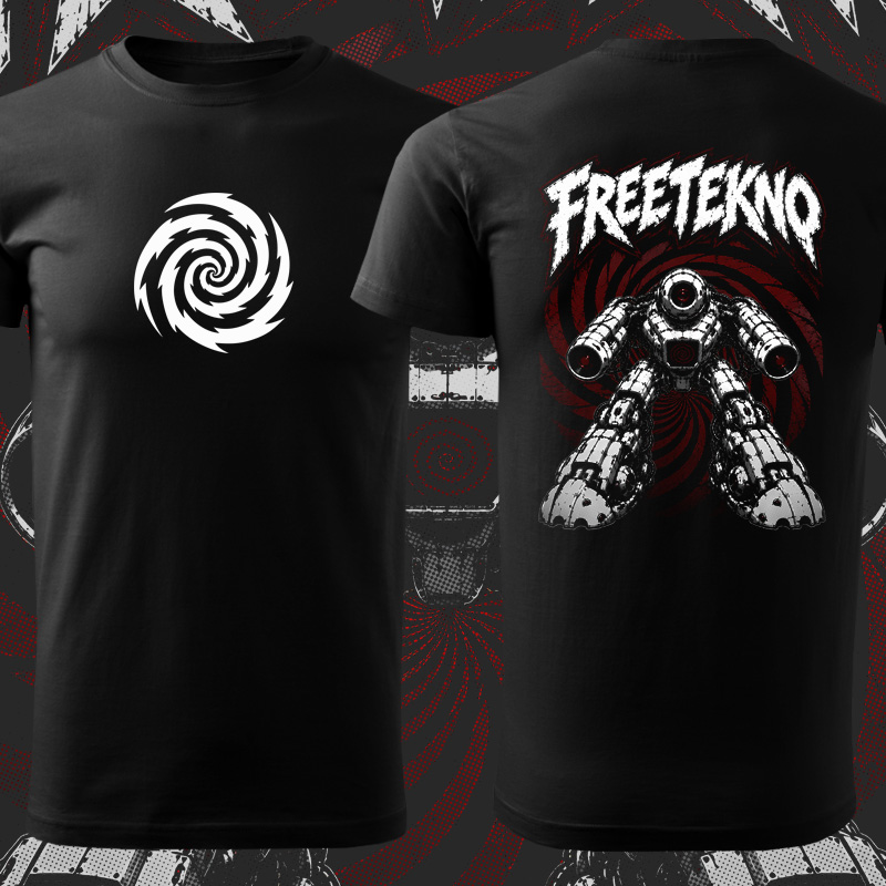 Tričko tekno pánské Freetekno