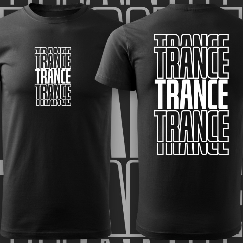 Tričko trance pánské