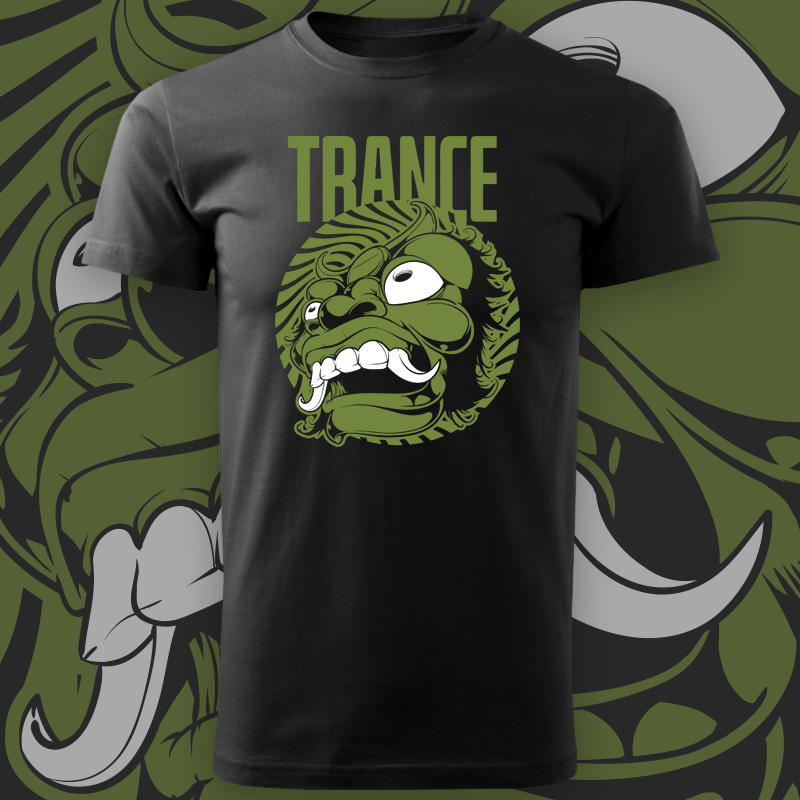 Tričko trance pánské