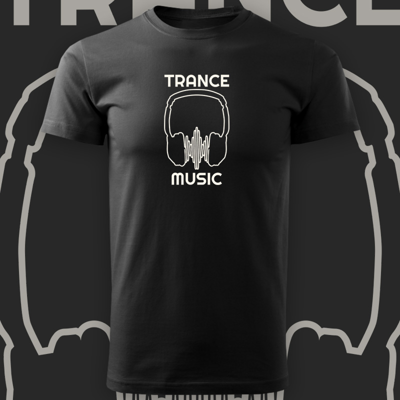 Tričko trance pánské