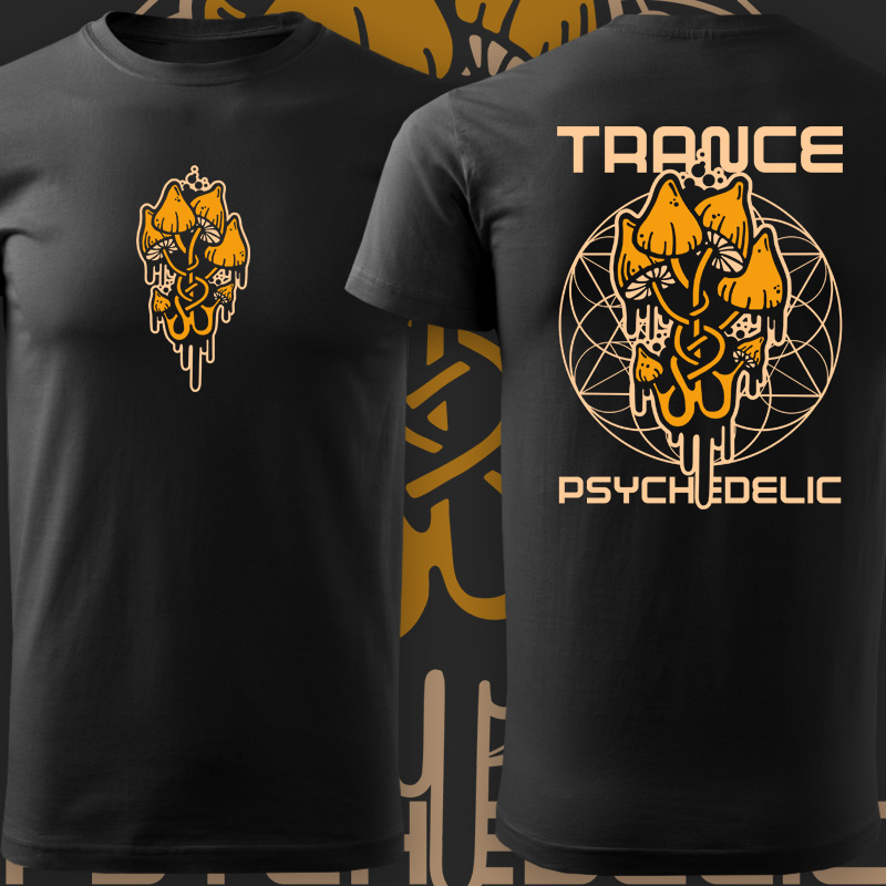 Tričko trance pánské