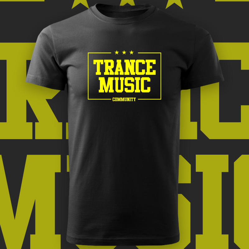 Tričko trance pánské