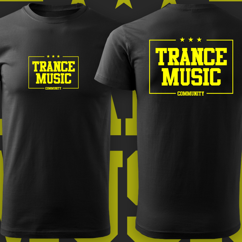 Tričko trance pánské
