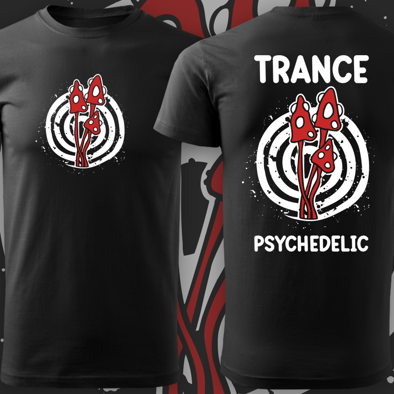Tričko trance pánské