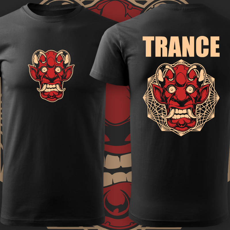 Tričko trance pánské