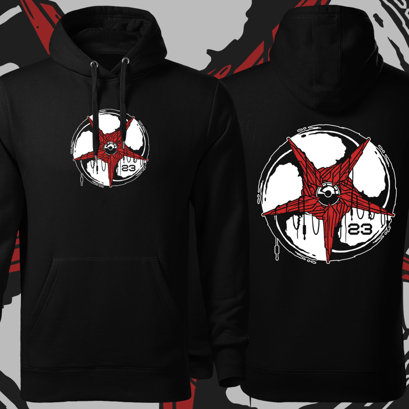 Mikina tekno pánská Beast