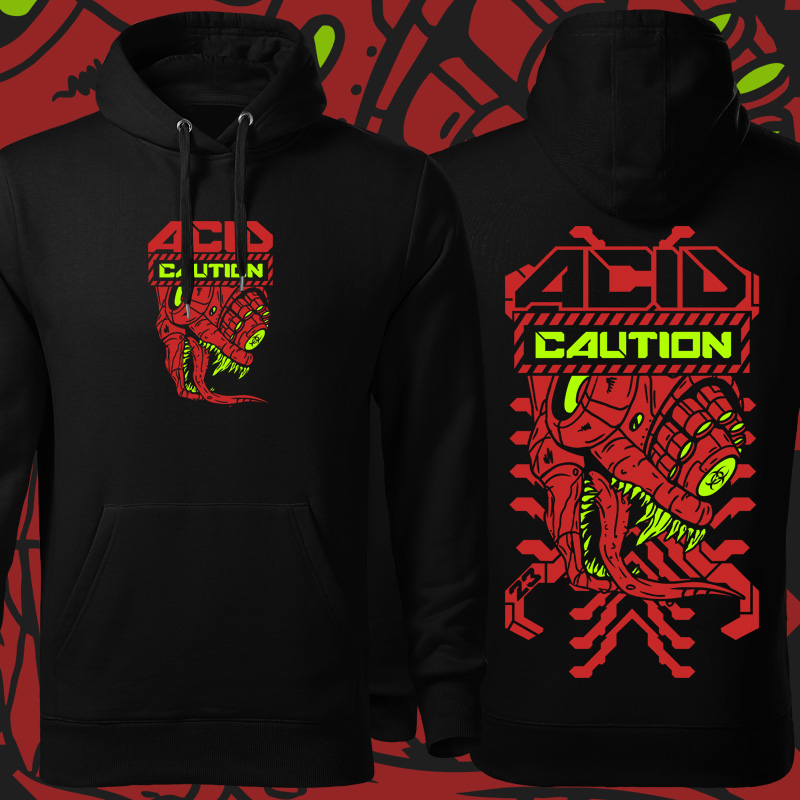 Mikina tekno pánská Acid