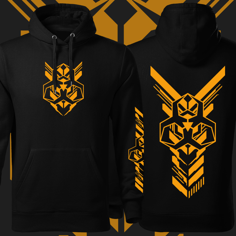 Mikina tekno pánská Biohazard