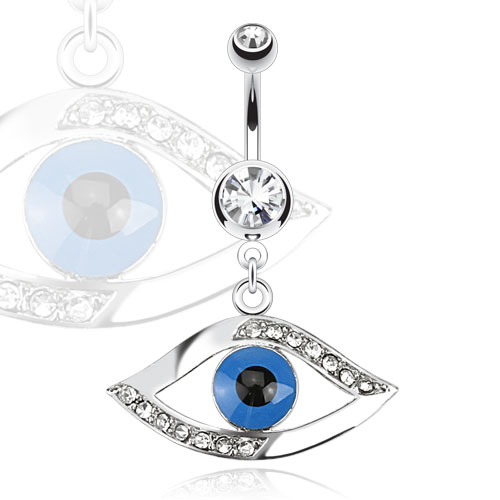 Piercing do pupíku oko