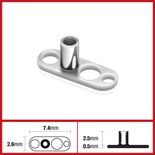 Mikrodermal 1,2mm závit