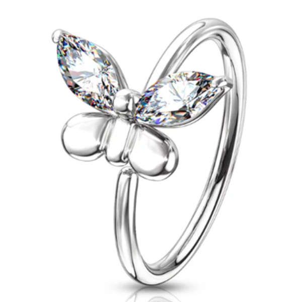 Piercing do nosu 0,8 x 8 mm 