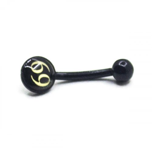 Piercing do obočí 1,2x8x3mm