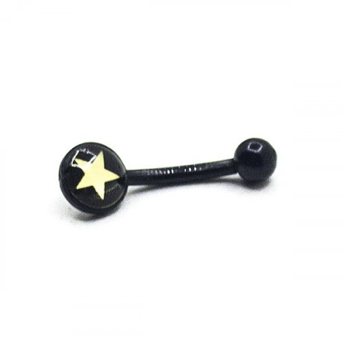 Piercing do obočí 1,2x8x3mm