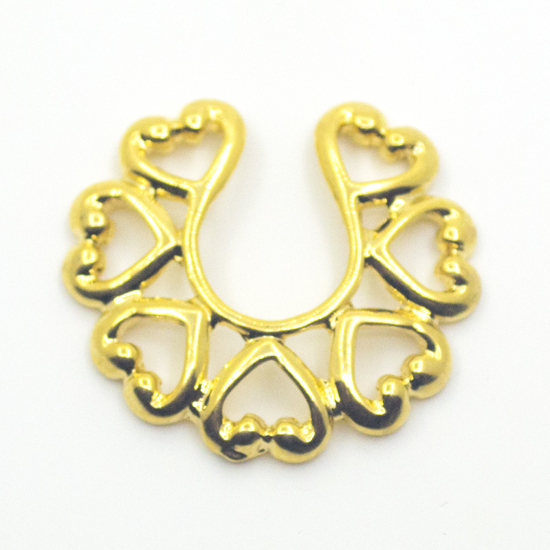 Septum piercing falešný