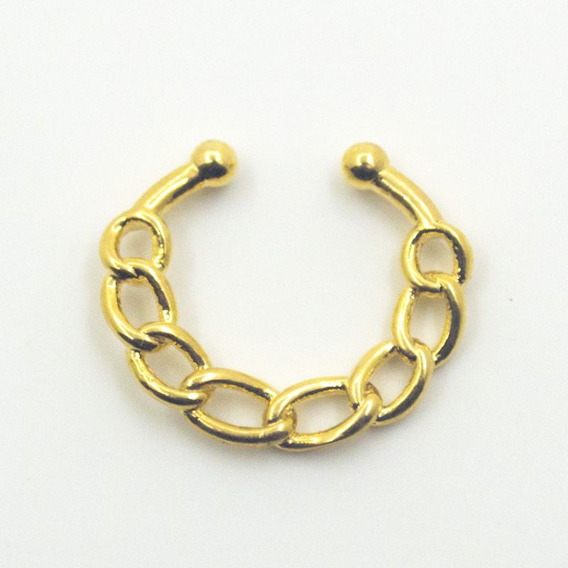Septum piercing falešný