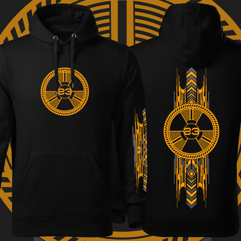 Mikina tekno pánská Radiation