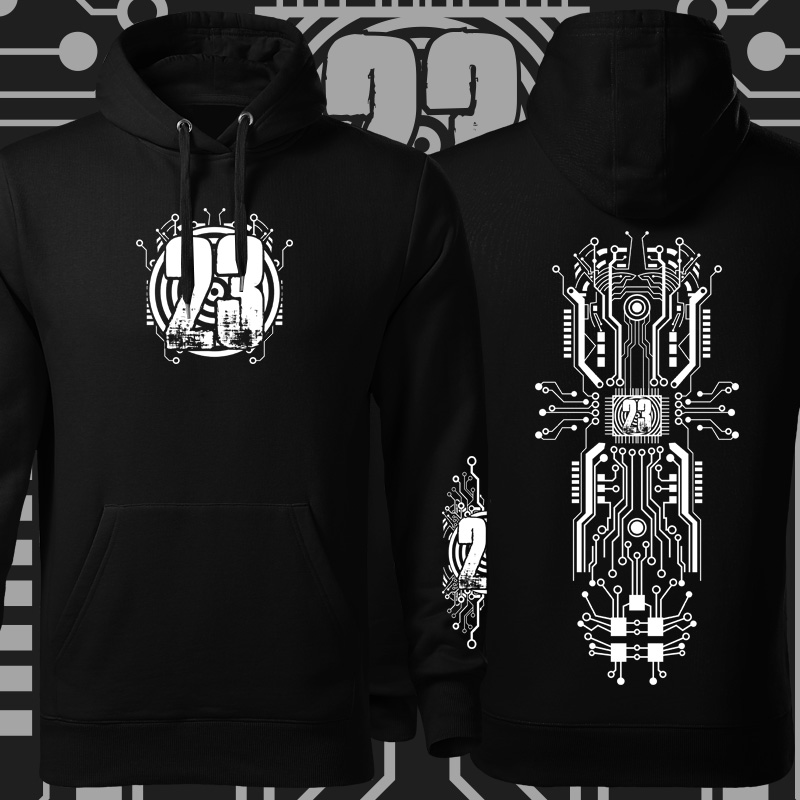 Mikina tekno pánská Circuit