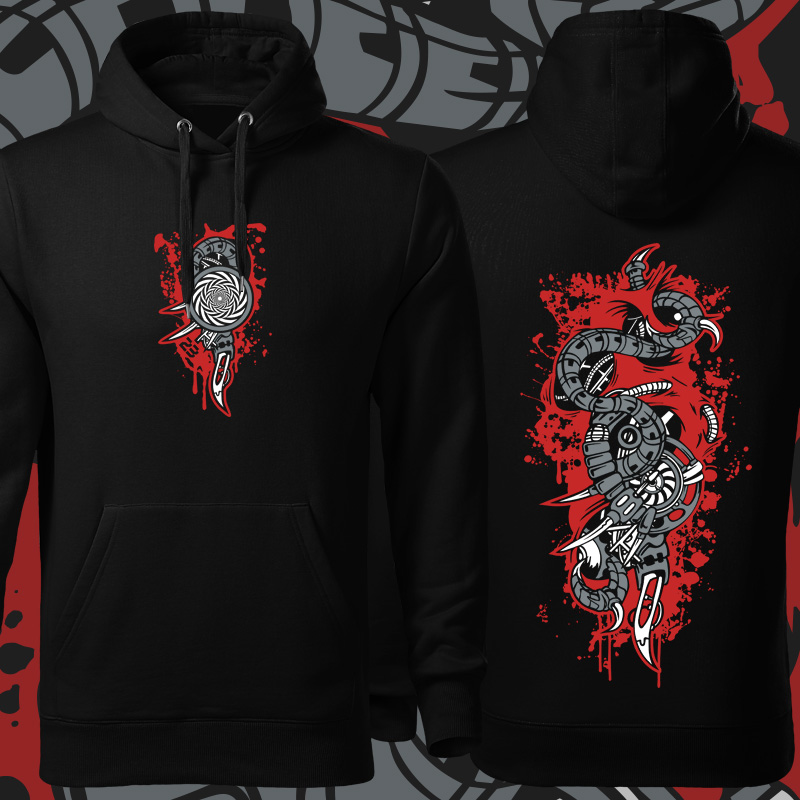 Mikina tekno pánská Biomechanical