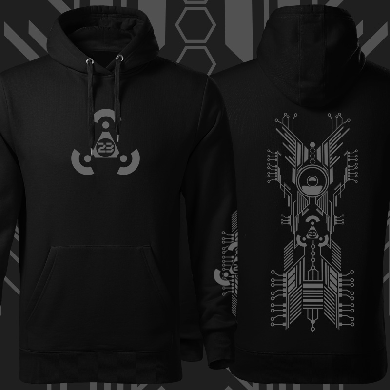 Mikina tekno pánská Circuit