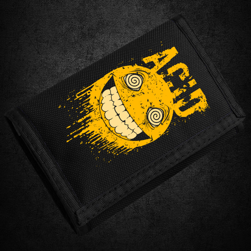 Peněženka tekno Acid smile