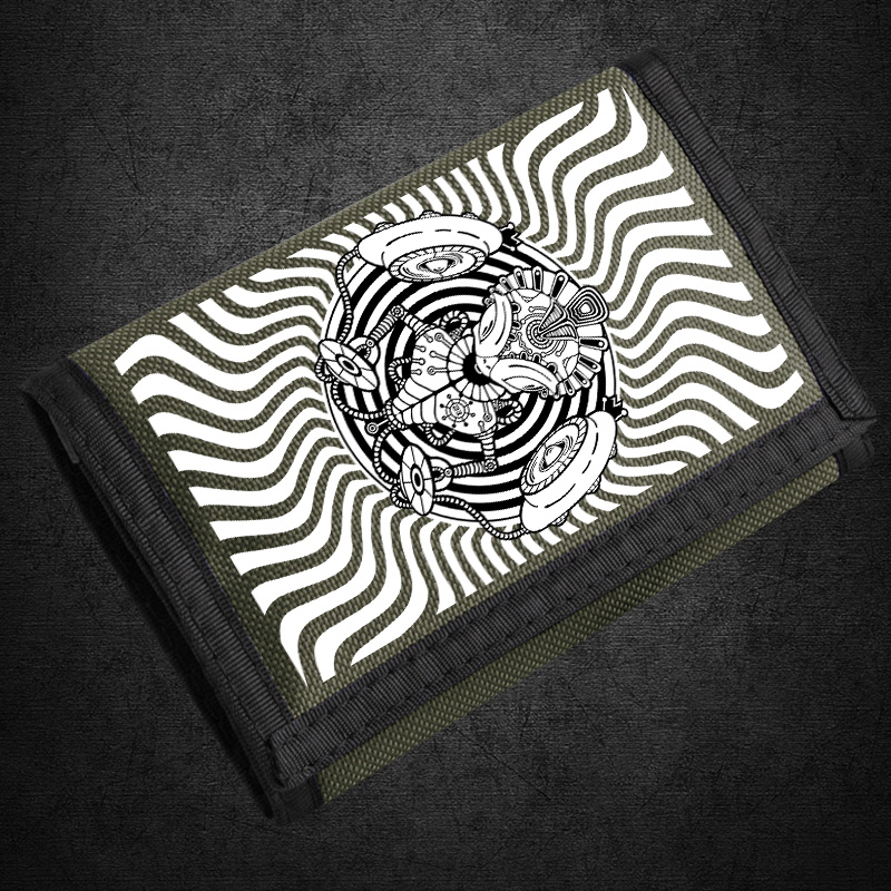 Peněženka tekno Alien DJ