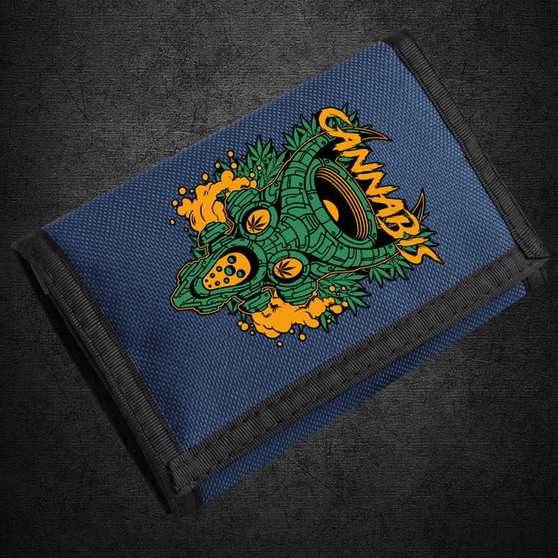 Peněženka tekno Cannabis