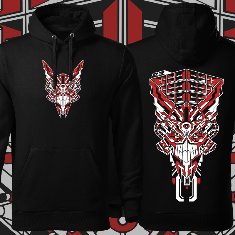 Mikina tekno pánská Robotic