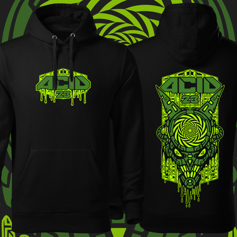 Mikina tekno pánská Acid