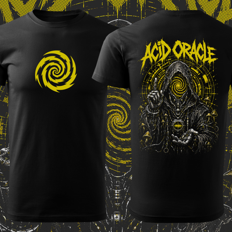 Tričko tekno pánské Acid oracle